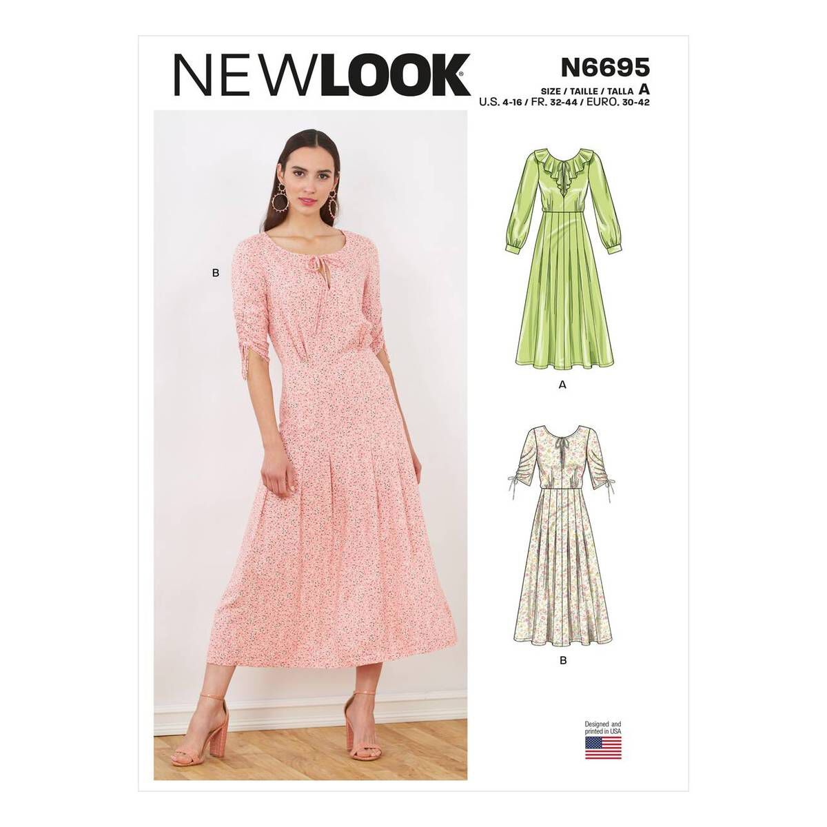 New Look Women's Dress Sewing Pattern N6635 | Hobbycraft