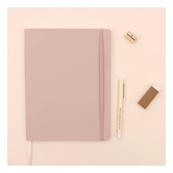 Pink Eco Notebook 19cm x 25cm