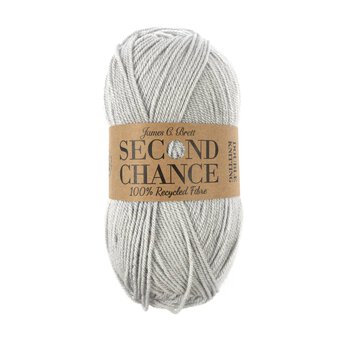 James C Brett Silver Second Chance DK Yarn 100g 