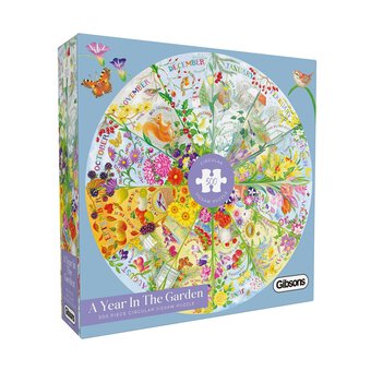 Gibsons Year in the Garden Jigsaw Puzzle 500 Pieces