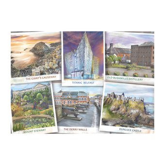 Falcon Visit Northern Ireland Jigsaw Puzzle 1000 Pieces