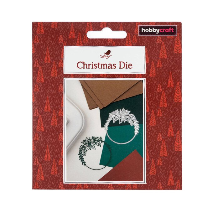 Christmas Wreath Die 10.3cm x 10.2cm image number 1