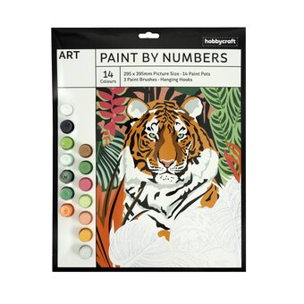 Jungle Tiger Paint by Numbers