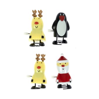 Wind-Up Christmas Character Game
