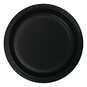 Black Velvet Paper Plates 8 Pack image number 1