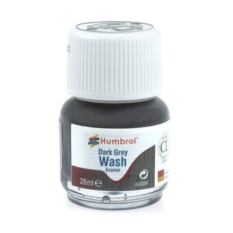 Humbrol Dark Grey Wash Enamel 28ml