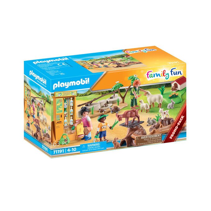 Playmobil Family Fun Petting Zoo image number 1