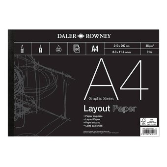 Daler Rowney Bristol Board - Airbrush A4