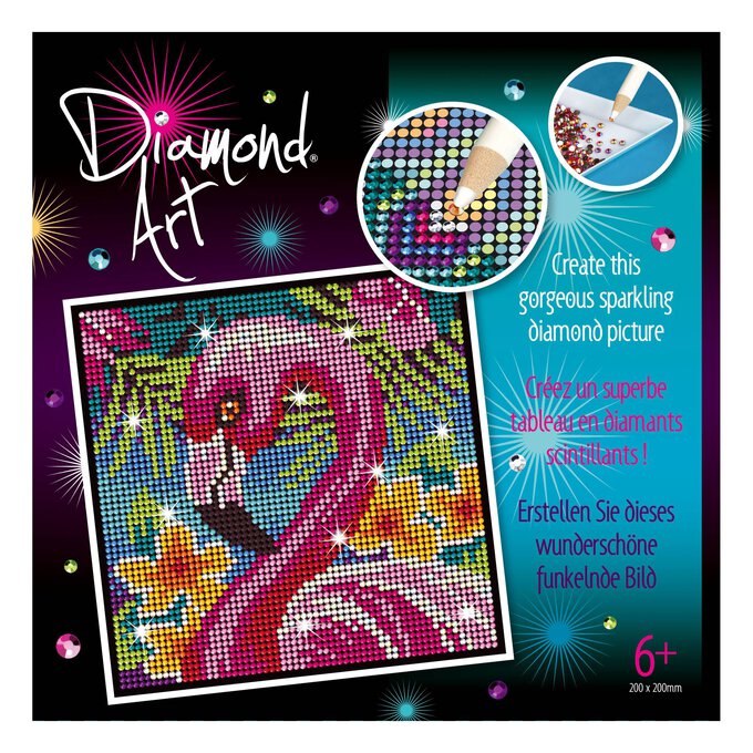 Diamond Art Flamingo | Hobbycraft