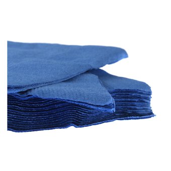 Cobalt Blue Napkins 20 Pack image number 3