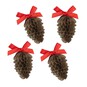 Pinecone Honeycomb Toppers 4 Pack image number 1