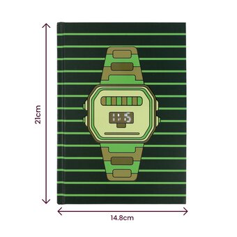 Digital Watch Notebook A5 image number 6