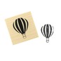 Hot Air Balloon Wooden Stamp 3.8cm x 3.8cm image number 1