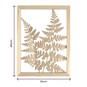 Fern Wooden Cut-Out Wall Decoration 30cm x 40cm image number 4