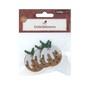 Christmas Pudding Felt Toppers 4 Pack image number 5