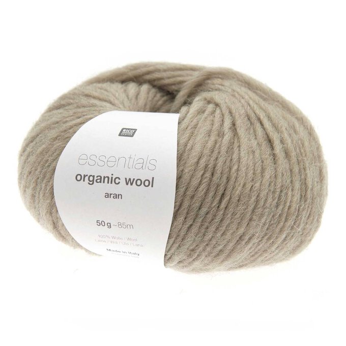 FloraKnit 100% Merino Wool Chunky Yarn Bulky Roving Yarn (Cream
