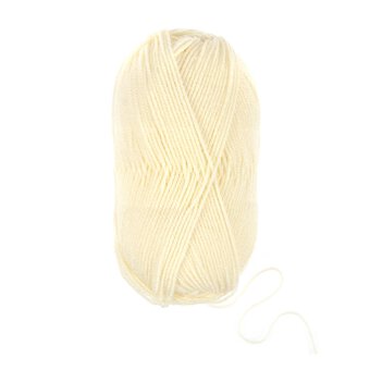 James C Brett Cream Second Chance DK Yarn 100g image number 3