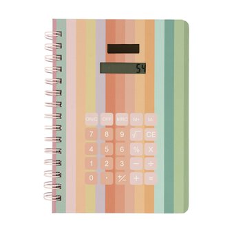 Calculator Notebook A5