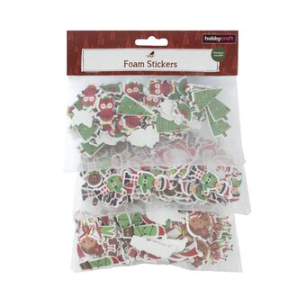 Elf and Friends Foam Stickers 120 Pack image number 5