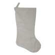 Linen Christmas Stocking