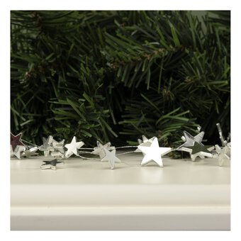 Silver Star Garland 1.8m image number 3