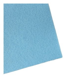 Baby Blue Self-Adhesive Felt Sheet 9 x 12 Inches image number 2