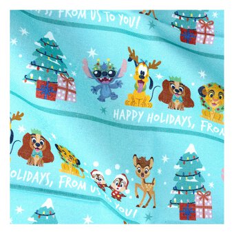 Disney Christmas Feeling Cotton Fat Quarters 4 Pack image number 4