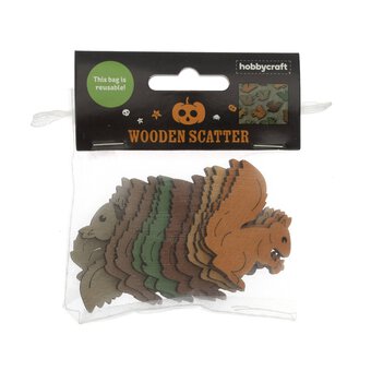 Wooden Squirrel Scatter 12 Pack image number 5