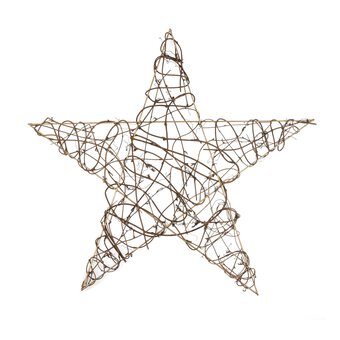 Rattan Star Decoration 56cm