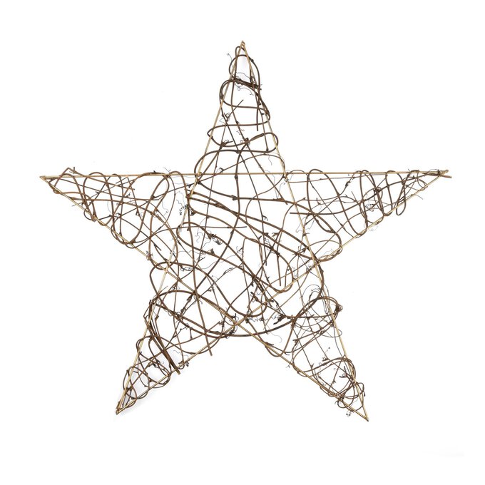 Rattan Star Decoration 56cm image number 1