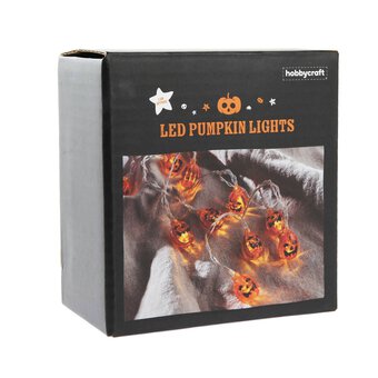 LED Pumpkin Lights 1.2m image number 5