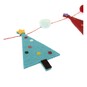 Christmas Tree Felt Bunting 1.2m  image number 4