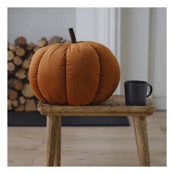 Rust Jumbo Plush Pumpkin 35cm image number 2