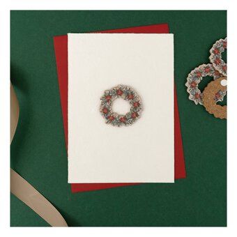 Christmas Wreath Cork Toppers 4 Pack