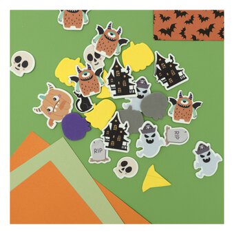 Assorted Halloween Foam Stickers