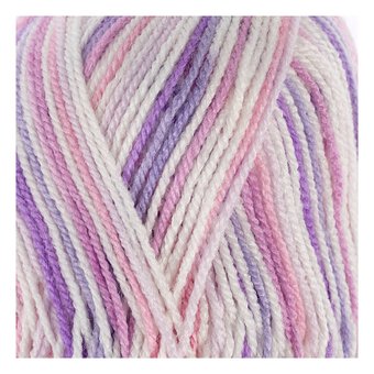 James C Brett Lavender Fields Party Time Stripes DK Yarn 100g