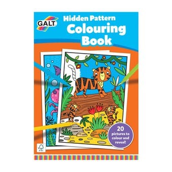 Galt Hidden Pattern Colouring Book