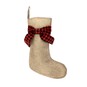 Jute Stocking with Bow 48cm image number 1