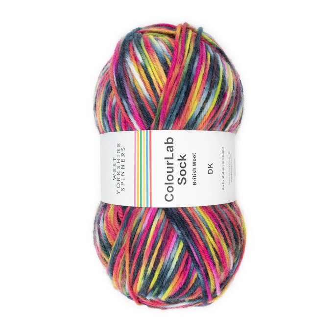 West Yorkshire Spinners Punk ColourLab Sock DK 150g image number 1