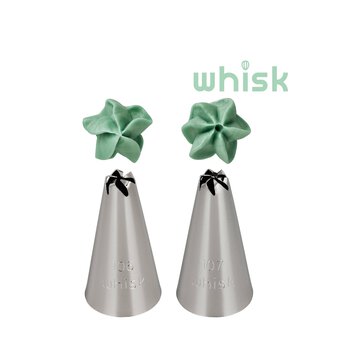 Whisk Left Hand Flower Tip Set 2 Pack