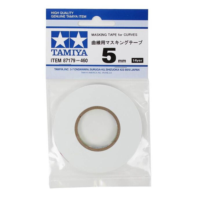 Tamiya Curved Masking Tape 5 mm x 20 m | Hobbycraft