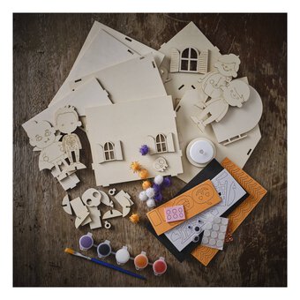 Make Your Own Wooden Haunted House