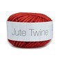 Red Jute Twine 2mm x 27m image number 1