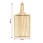 Rectangle Wooden Cutting Board 40cm x 19cm image number 4