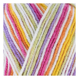 James C Brett Rainbow Party Time Stripes DK Yarn 100g