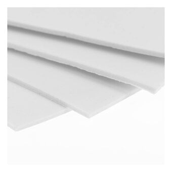 White Self-Adhesive EVA Foam Sheet 22.5 x 30cm image number 4