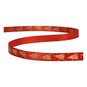 Red Trees Printed Ribbon 10mm x 3m image number 3