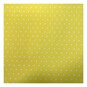 Lemon Simple Polka Polycotton Fabric by the Metre image number 2