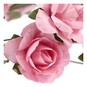 Mini Pink Open Rose Wired Floral Picks 10 Pack image number 3