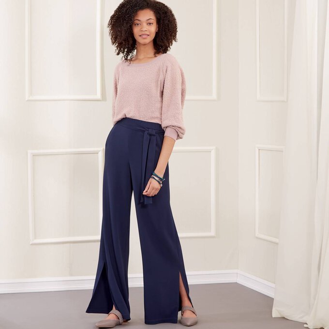 New Look Flared Trousers Sewing Pattern N6691 (6-18)